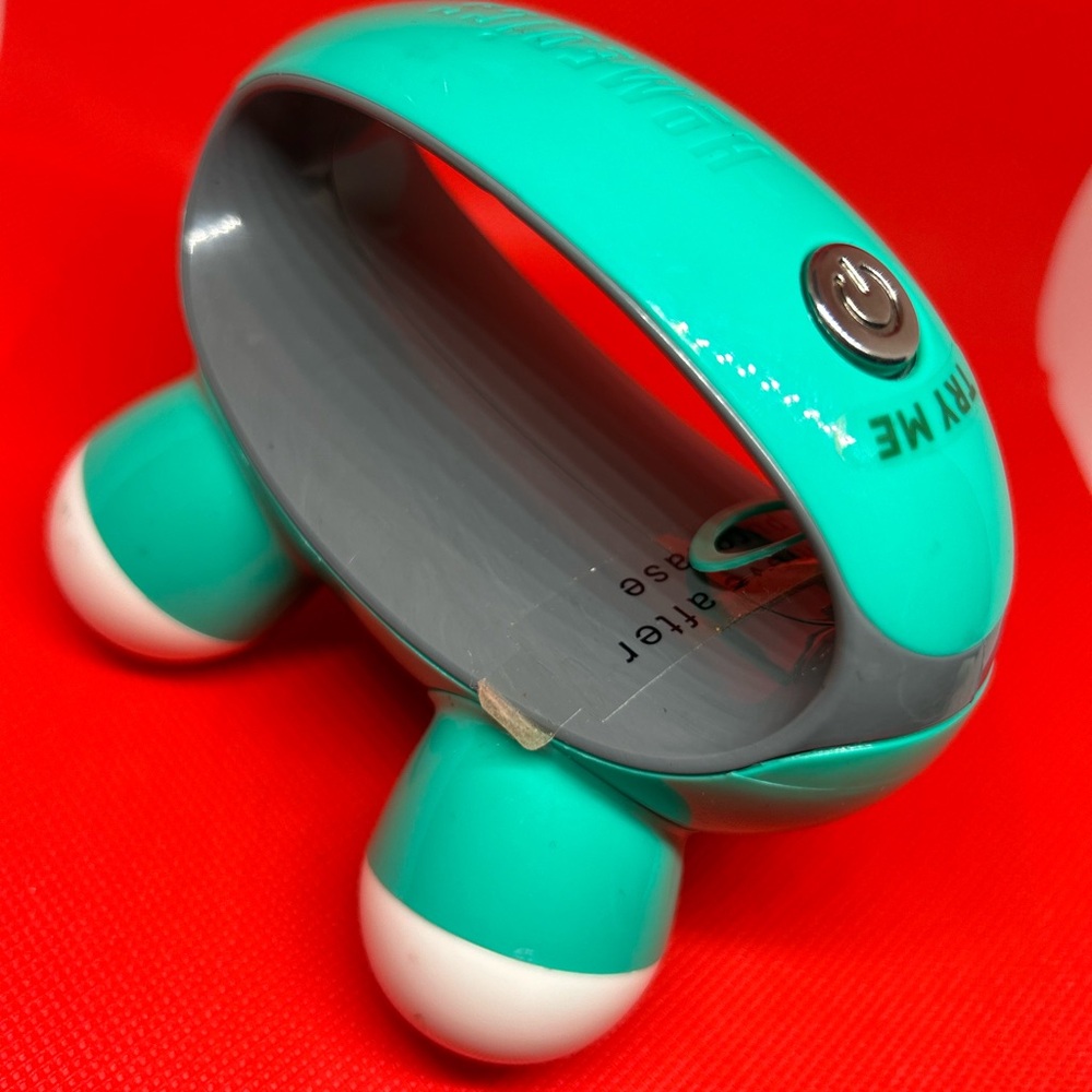Homedics Turquoise and Gray Massager